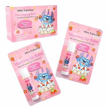 Imagem de Miss Vanessa® – Warming Lip Balm- hidratante labial com cor (15gramas, Morango)