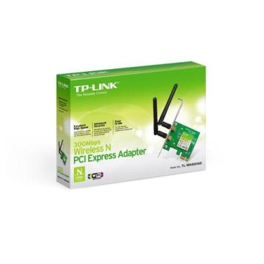 Imagem de Adaptador Pci Express 150Mbps Tl-Wn781Nd Tp-Link Homologação