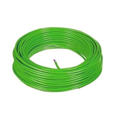 Imagem de Fio Elétrico Cabo Flexível 2,5mm Cobre Rolo Verde 100m VOLTFLEX