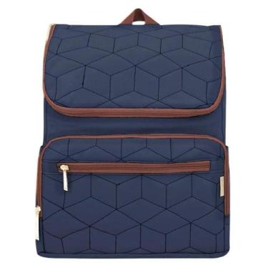 Imagem de Mochila Maternidade Griff Baby Prime Azul Marinho - Mave Baby