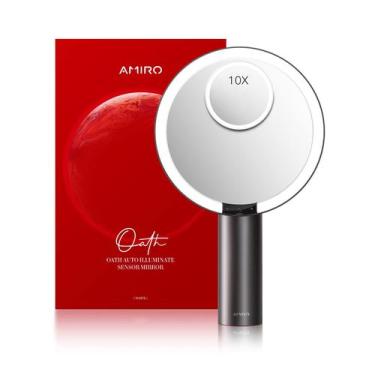 Imagem de Espelho de maquiagem AMIRO 9 iluminado com sensor inteligente e contro