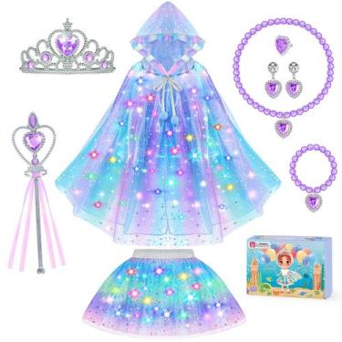 Imagem de Fantasia de princesa DOLNOW Princess para meninas de 3 a 6 anos