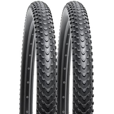 Imagem de YUNSCM 2 peças de pneus de mountain bike de 73,7 cm 29 x 2,40/60-622 compatíveis com pneus de bicicleta de 29 x 2,35 29 x 2,40 (Y-784)