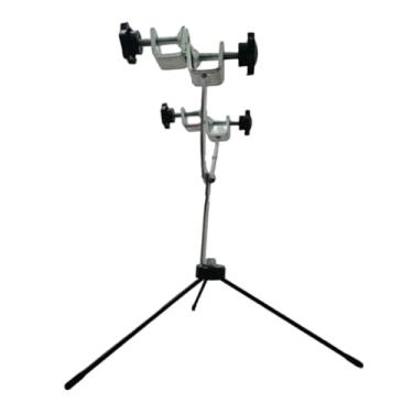 Imagem de Baoblaze Ferramenta de soldagem de tubos de cobre para reparo de ar condicionado, soldas seguras antivibração, ângulos ajustáveis, suporte de fixação, Grampos Duplos