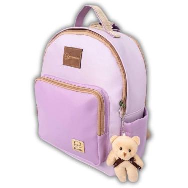 Imagem de Mochila Maternidade Bebe Enxoval Menina Menino Bolsa Candy