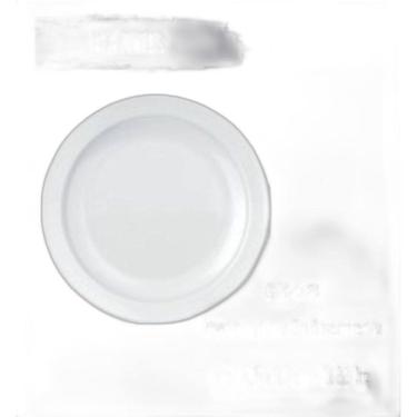 Imagem de Jogo De Prato Gourmet 12 Pratos Sobremesa Lanche Branco