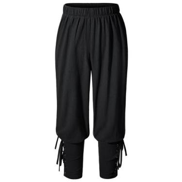 Imagem de Calças piratas AITIPOO Kids Renaissance Halloween Traje 3-4T