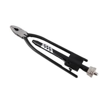 Imagem de Yunir Alicates Ferramenta de Grampo de Fiação Rápida e Confiável para Prevenir o Parafuso Afrouxamento de 0,3~0,7 Mm Tamanho do Fio Ferramenta de Mão Industrial Preta (27cm)