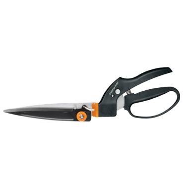 Imagem de Fiskars Tesoura de Grama 360 Graus, Preta, Moderno, 11.43 cm