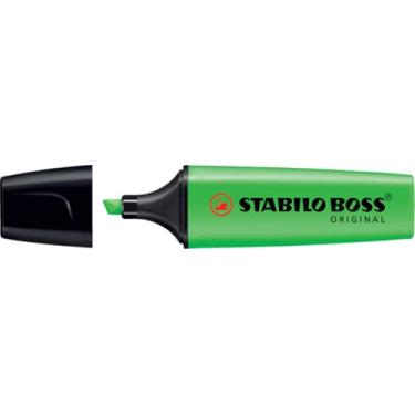 Imagem de Marca Texto – STABILO BOSS ORIGINAL – Caixa com 10 unidade – Verde