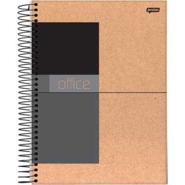 Imagem de Jandaia - Caderno Espiral Universitário CD 1 Matéria Executive Kraft 104 Fls Office Collection FSC