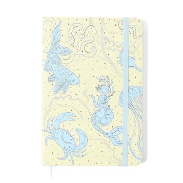 Imagem de Cicero Caderneta Origens Pontado 14x21 Áqua Off White