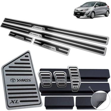Imagem de Descanso Pedaleira Manual Soleira Yaris XL 2019-2022 Preto