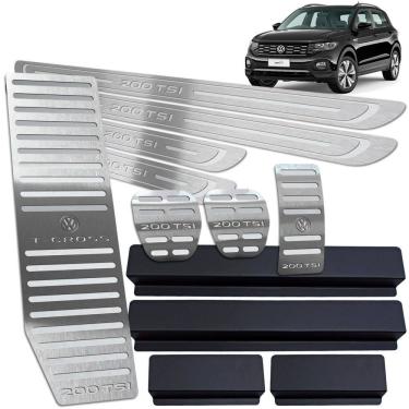 Imagem de Descanso Pedaleira Manual Soleira T-Cross 200 TSI Prata BR