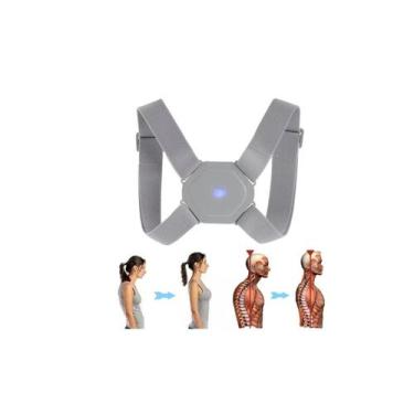 Imagem de Corretor de postura com sensor inteligente ajustável para crianças e a