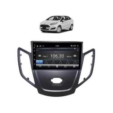 Imagem de Kit Multimídia New Fiesta 2014 / 2019 7 Pol CarPlay AndroidAuto USB BT