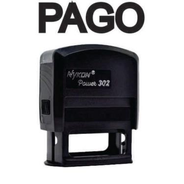 Imagem de Carimbo Pago - Gráfica Nacional