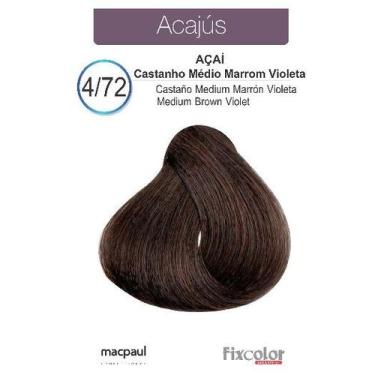 Imagem de Coloração Fix Color Macpaul Professional, Açaí Castanho Marron Violeta
