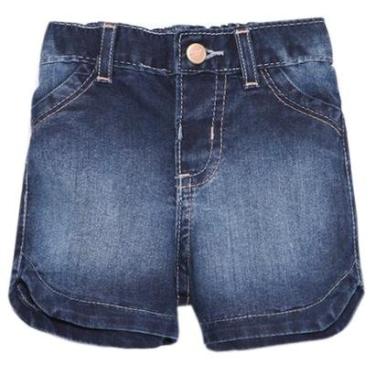 Imagem de Shorts Bebê Look Jeans Basic Jeans - UNICA - P-Feminino