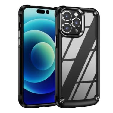 Imagem de Capa protetora rígida de acrílico transparente à prova de choque para iPhone 7Plus (8Plus) (para iPhone 7Plus (8Plus)/preta)