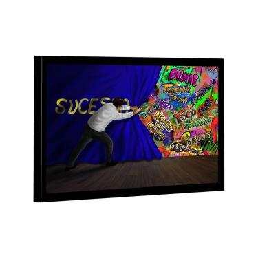 Imagem de Quadro Cortina Do Sucesso -- Br Artes