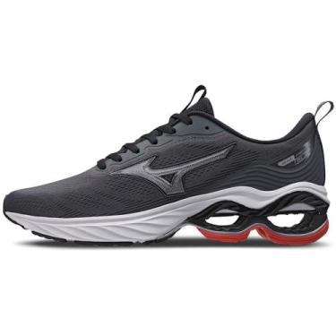 Imagem de Tênis de Corrida Masculino Mizuno Wave Frontier 15, Cinza, 43