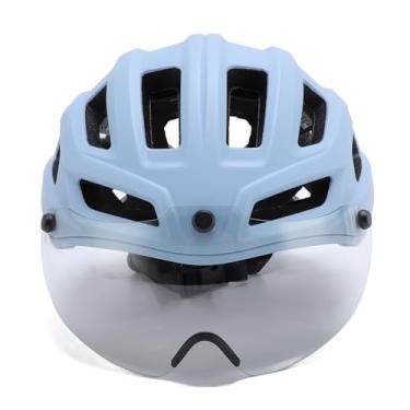 Imagem de RiToEasysports Capacete de Bicicleta, Capacete de Ciclismo Com óculos Fotocromáticos Magnéticos Removíveis para Homens, Mulheres e Adultos (Névoa)
