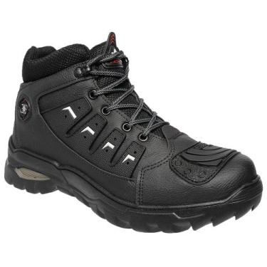 Imagem de Bota Adventure Masculina Preta Coturno Casual - WEST LINE, 39, Preto