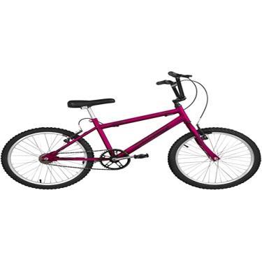 Imagem de Bicicleta de Passeio Ultra Bikes Esporte Chrome Line Aro 20 Reforçada Freio V-Brake Infantil Juvenil Rosa Pink Feminina