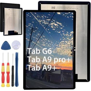 Imagem de Yuxyiony Nova tela de substituição para DOOGEE Tab G6 / Tab A9 pro+ / Tab A9+ Tela de reparo de tela LCD e acessórios de ferramentas de substituição.