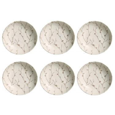 Imagem de Conjunto De Pratos Fundos 06 Peças Bio Luar Porto Brasil