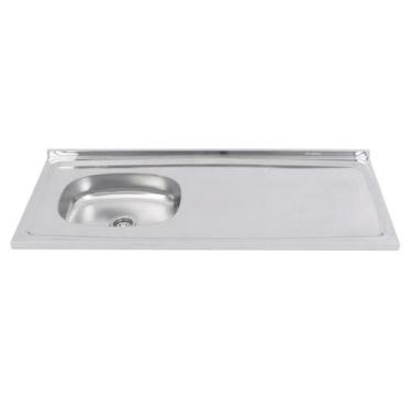 Imagem de Pia de Inox 120x53 com Cuba - Ghel Plus