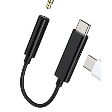 Imagem de Adaptador de áudio USB C para 3,5 mm DAC auxiliar divisor de carregamento de fone de ouvido (2 em 1) para iPhone 17 16 15 Pro Max tipo C cabo carregador dongle para Apple para iPad compatível com
