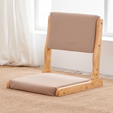Imagem de Cadeira Dobrável Tatami Sem Pernas - Cadeira De Chão Portátil Para Sala De Estar & Quarto - Almofada Confortável - Assento De Meditação Dobrável, F, 46 * 45 * 51cm
