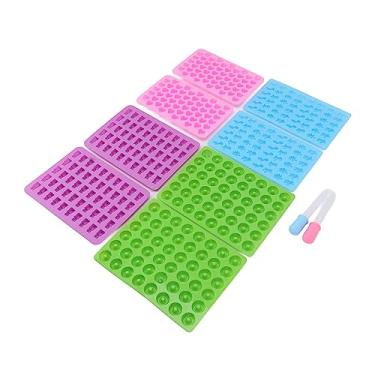 Imagem de Mingzhe Mini Molde de Doces de Silicone Em Forma de Rosquinha de Coração de Urso de Dinossauro Com Conta-gotas, Temperatura Alta e Baixa para DIY