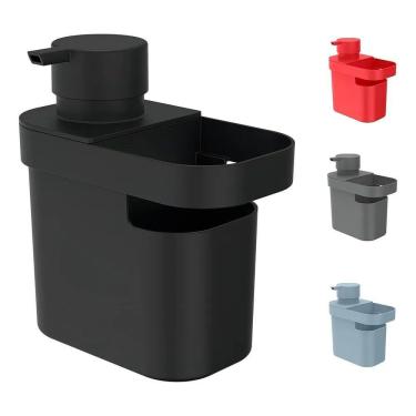 Imagem de 2X Dispenser De Pia Cozinha Porta Detergente E Esponja 650Ml