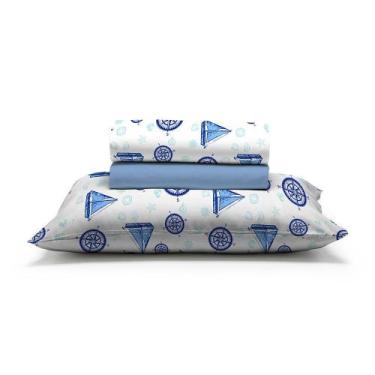 Imagem de Jogo De Cama Infantil 150 Fios Fiori Solteiro - Matheus 7683