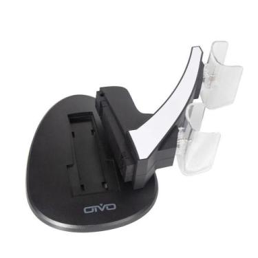 Imagem de Suporte Carregador Joystick Ps5 Na Vertical Compatível Homol - Gamme