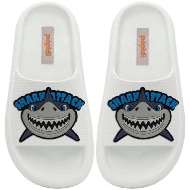 Imagem de Chinelo Nuvem Infantil 25ao40 Sandália Menino Tubarao 12.81-Masculino
