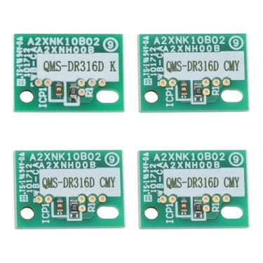 Imagem de YINETTECH 1 conjunto de chips de impressora DR316 DR316K compatível com Konica Minolta Bizhub C250i C300i C360i
