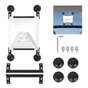 Imagem de Suporte para Starlink Mini com 4 Ventosas Profissional, Fixação Forte no Para-brisa, Carro, RV, Barco, Base Estável para Sinal Contínuo