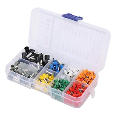 Imagem de Garosa Terminal Isolado, Conjunto de Conectores de Crimpagem de 400 Unidades Com 8 Tamanhos para AWG 22-10, Kit de Terminais de Fio Industrial Durável para Amadores de Eletrônicos Automotivos