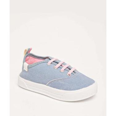 Imagem de Tênis Infantil Casual Glitter Pimpolho-78079, 23, Azul