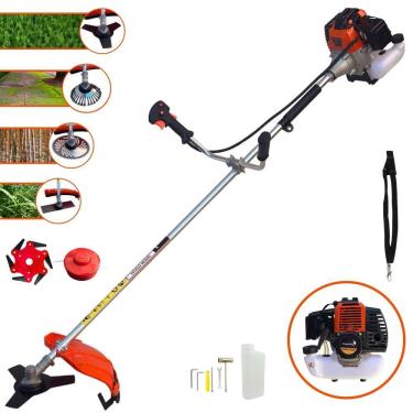 Imagem de Roçadeira Multifunções Import Way IWRGM2T5X163 À Gasolina Motor 2T 63cc 3HP Alta Rotação Ideal Para Todos os Tipos de Trabalhos Com 6 Opções de Cortes
