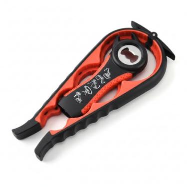 Imagem de Abridor Multiuso 4 em 1: Garrafa, Lata, Destampa e Remove Tampa Prático e Rápido