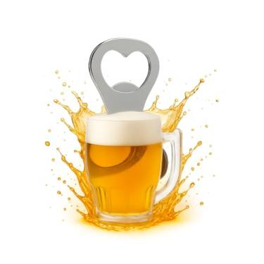 Imagem de Abridor de Garrafa Magnético para Geladeira – Ímã Forte, Design Criativo, Prático para Cerveja e Refrigerantes – Uso Doméstico, Churrasco e Bar