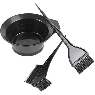 Imagem de Kit Profissional de Coloração Capilar – Pincel, Pote e Pente | Aplicação Precisa, Rápida e Uniforme para Tintura e Mechas em Salão ou em Casa