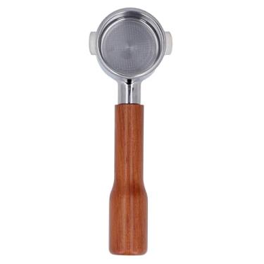 Imagem de GLOGLOW Componentes da Máquina de café 51mm para ECO310, Aço Inoxidável, Design de 2 Orelhas, Alça de café Expresso Portafilter Sem Fundo Nan (Estilo 1)