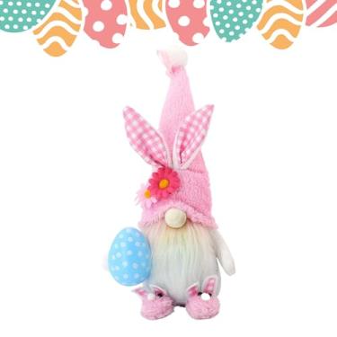 Imagem de Gnomos De Pelúche Da Páscoa - Decoração para Casa com Coelhinhos,Animal de Pelúcia da Páscoa | Para Escritórios, Casa, Quarto, Mesa de Trabalho, Aniversário, Escola, Dormitório,