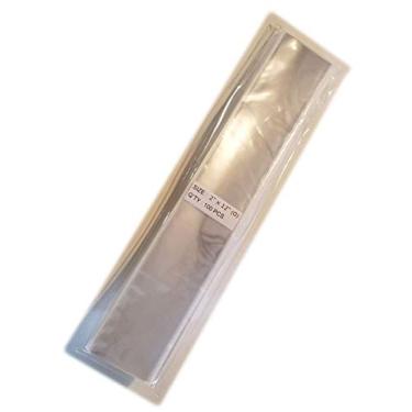 Imagem de 100 sacos de celofane de pretzel transparentes 2x12 (O)